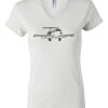 Women's Short Sleeve V-Neck T-Shirt Thumbnail