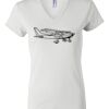 Women's Short Sleeve V-Neck T-Shirt Thumbnail