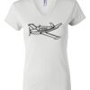 Women's Short Sleeve V-Neck T-Shirt Thumbnail