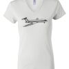 Women's Short Sleeve V-Neck T-Shirt Thumbnail