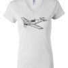 Women's Short Sleeve V-Neck T-Shirt Thumbnail