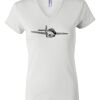 Women's Short Sleeve V-Neck T-Shirt Thumbnail