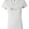 Women's Short Sleeve V-Neck T-Shirt Thumbnail