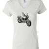 Women's Short Sleeve V-Neck T-Shirt Thumbnail