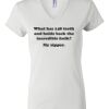 Women's Short Sleeve V-Neck T-Shirt Thumbnail