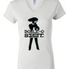 Women's Short Sleeve V-Neck T-Shirt Thumbnail