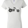 Women's Short Sleeve V-Neck T-Shirt Thumbnail