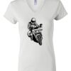 Women's Short Sleeve V-Neck T-Shirt Thumbnail