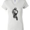 Women's Short Sleeve V-Neck T-Shirt Thumbnail