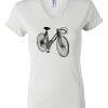 Women's Short Sleeve V-Neck T-Shirt Thumbnail