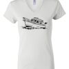 Women's Short Sleeve V-Neck T-Shirt Thumbnail