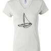 Women's Short Sleeve V-Neck T-Shirt Thumbnail