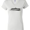 Women's Short Sleeve V-Neck T-Shirt Thumbnail