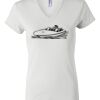 Women's Short Sleeve V-Neck T-Shirt Thumbnail