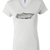 Women's Short Sleeve V-Neck T-Shirt Thumbnail