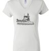 Women's Short Sleeve V-Neck T-Shirt Thumbnail