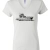 Women's Short Sleeve V-Neck T-Shirt Thumbnail