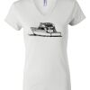 Women's Short Sleeve V-Neck T-Shirt Thumbnail