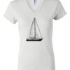 Women's Short Sleeve V-Neck T-Shirt Thumbnail