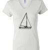 Women's Short Sleeve V-Neck T-Shirt Thumbnail