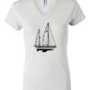 Women's Short Sleeve V-Neck T-Shirt Thumbnail