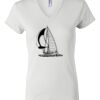 Women's Short Sleeve V-Neck T-Shirt Thumbnail