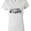 Women's Short Sleeve V-Neck T-Shirt Thumbnail