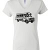 Women's Short Sleeve V-Neck T-Shirt Thumbnail