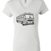 Women's Short Sleeve V-Neck T-Shirt Thumbnail