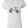 Women's Short Sleeve V-Neck T-Shirt Thumbnail