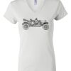 Women's Short Sleeve V-Neck T-Shirt Thumbnail