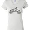 Women's Short Sleeve V-Neck T-Shirt Thumbnail