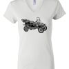 Women's Short Sleeve V-Neck T-Shirt Thumbnail