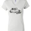 Women's Short Sleeve V-Neck T-Shirt Thumbnail