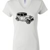 Women's Short Sleeve V-Neck T-Shirt Thumbnail