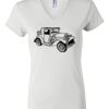 Women's Short Sleeve V-Neck T-Shirt Thumbnail