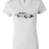 Women's Short Sleeve V-Neck T-Shirt Thumbnail