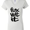 Women's Short Sleeve V-Neck T-Shirt Thumbnail