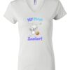 Women's Short Sleeve V-Neck T-Shirt Thumbnail