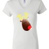 Women's Short Sleeve V-Neck T-Shirt Thumbnail