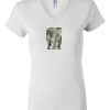 Women's Short Sleeve V-Neck T-Shirt Thumbnail