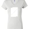 Women's Short Sleeve V-Neck T-Shirt Thumbnail