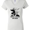 Women's Short Sleeve V-Neck T-Shirt Thumbnail