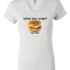 Women's Short Sleeve V-Neck T-Shirt Thumbnail