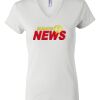 Women's Short Sleeve V-Neck T-Shirt Thumbnail