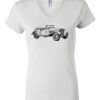 Women's Short Sleeve V-Neck T-Shirt Thumbnail