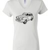 Women's Short Sleeve V-Neck T-Shirt Thumbnail