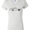 Women's Short Sleeve V-Neck T-Shirt Thumbnail