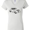 Women's Short Sleeve V-Neck T-Shirt Thumbnail