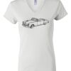 Women's Short Sleeve V-Neck T-Shirt Thumbnail